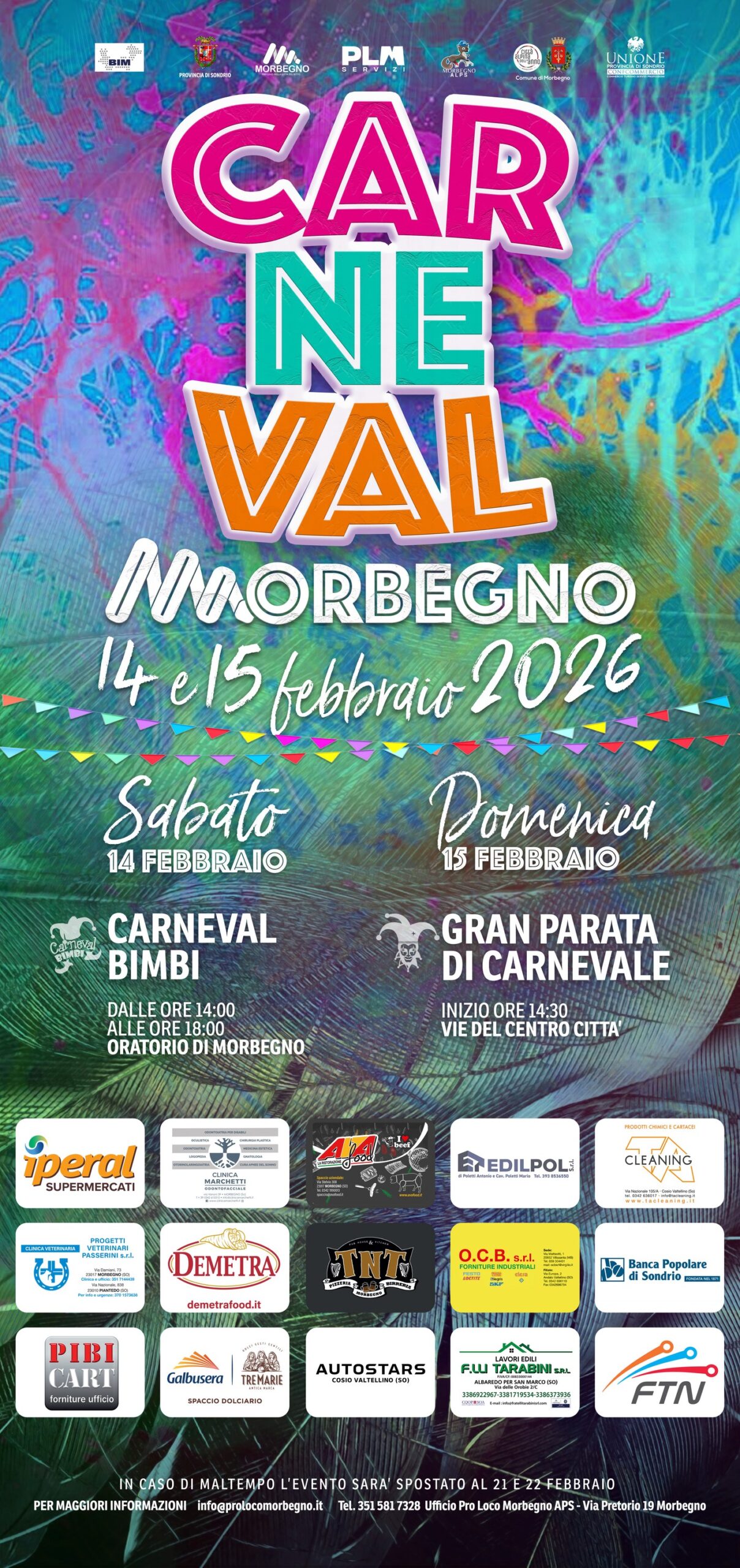 locandina carnevale 2026